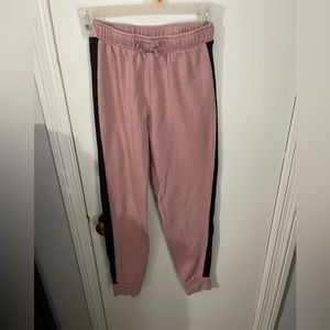 Children’s Place Girls Sweats pink with black stripe size 10/12, gently worn